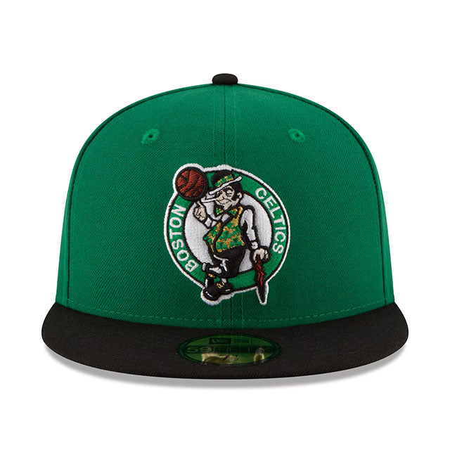 ニューエラ キャップ 59FIFTY ボストン セルティックス 2024 NBA FINALS SIDE PATCH FITTED CAP GREEN-BLACK