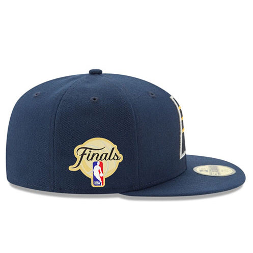 ニューエラ キャップ 59FIFTY インディアナ ペイサーズ 2025 NBA FINALS SIDE PATCH FITTED CAP NAVY