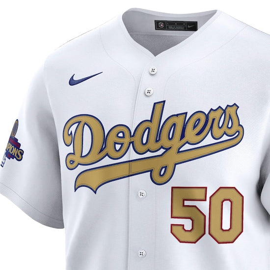 2025 ゴールドコレクション ムーキー ベッツモデル 海外取寄 NIKE レプリカユニフォーム ロサンゼルス ドジャース