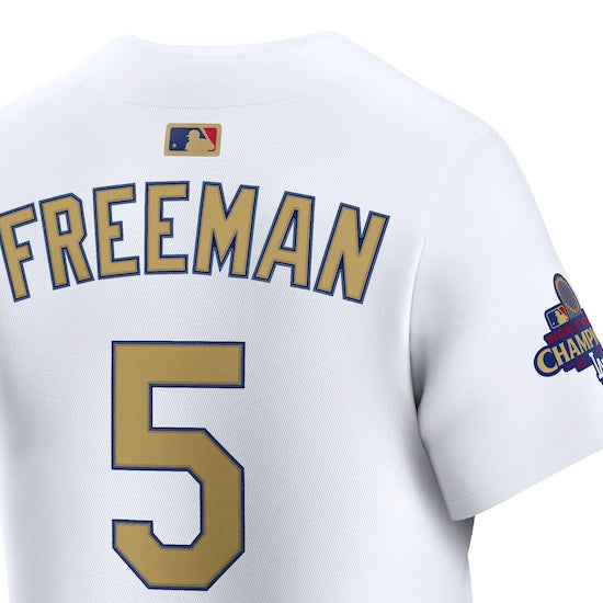 2025 ゴールドコレクション フレディ フリーマンモデル 海外取寄 NIKE レプリカユニフォーム ロサンゼルス ドジャース