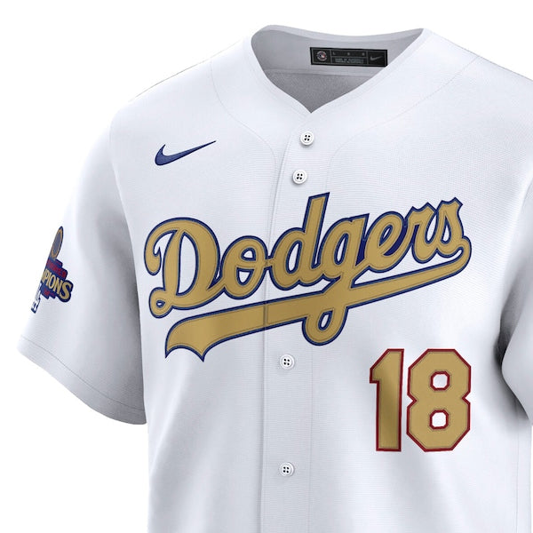 2025 ゴールドコレクション 山本由伸モデル 海外取寄 NIKE レプリカユニフォーム ロサンゼルス ドジャース