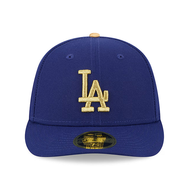 2025 ゴールドコレクション 海外取寄 ニューエラ キャップ LP59FIFTY ロサンゼルス ドジャース