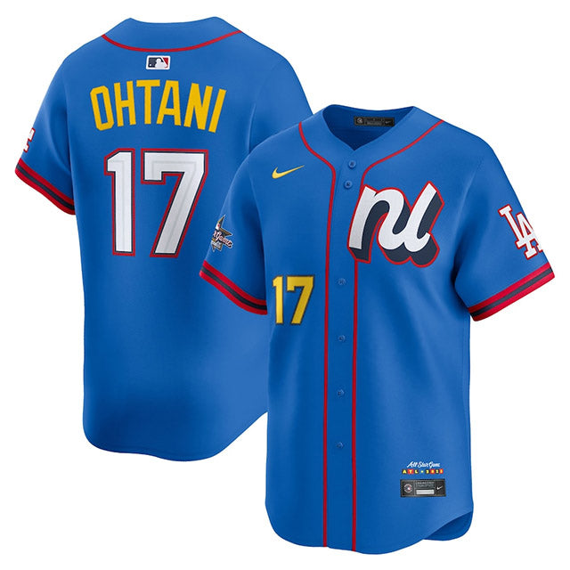 大谷翔平モデル 海外取寄 ナイキ 2025 MLB オールスター レプリカユニフォーム 2025 MLB ALL-STAR EDITION LIMITED NATIONAL LEAGUE PLAYER JERSEY BLUE