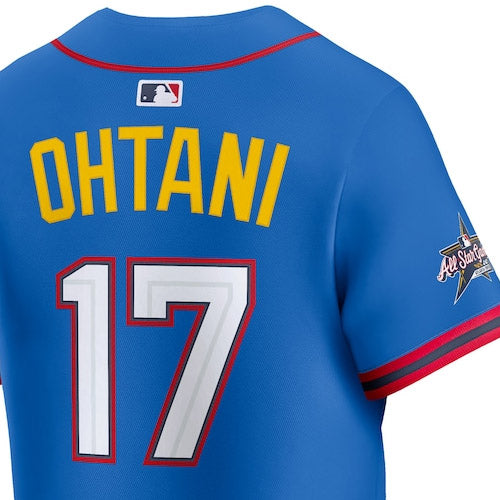 大谷翔平モデル 海外取寄 ナイキ 2025 MLB オールスター 子供用 レプリカユニフォーム YOUTH 2025 MLB ALL-STAR EDITION LIMITED NATIONAL LEAGUE PLAYER JERSEY BLUE