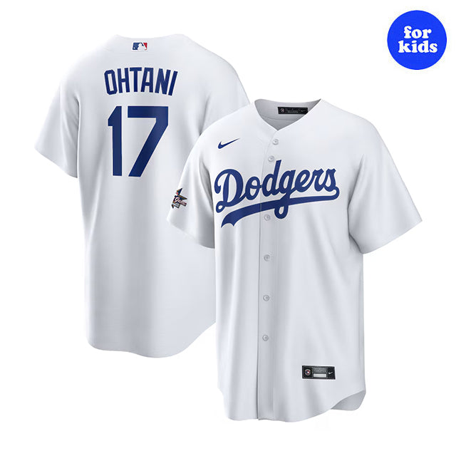 大谷翔平モデル 海外取寄 ナイキ 2025 MLB オールスター 子供用 レプリカユニフォーム YOUTH 2025 MLB ALL-STAR GAME HOME REPLICA PLAYER JERSEY WHITE
