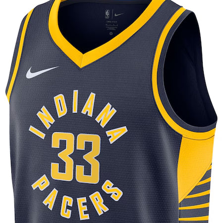 マイルス ターナーモデル 海外取寄 ナイキ レプリカユニフォーム インディアナ ペイサーズ 2025 NBA FINALS SWINGMAN JERSEY ICON EDITION NAVY