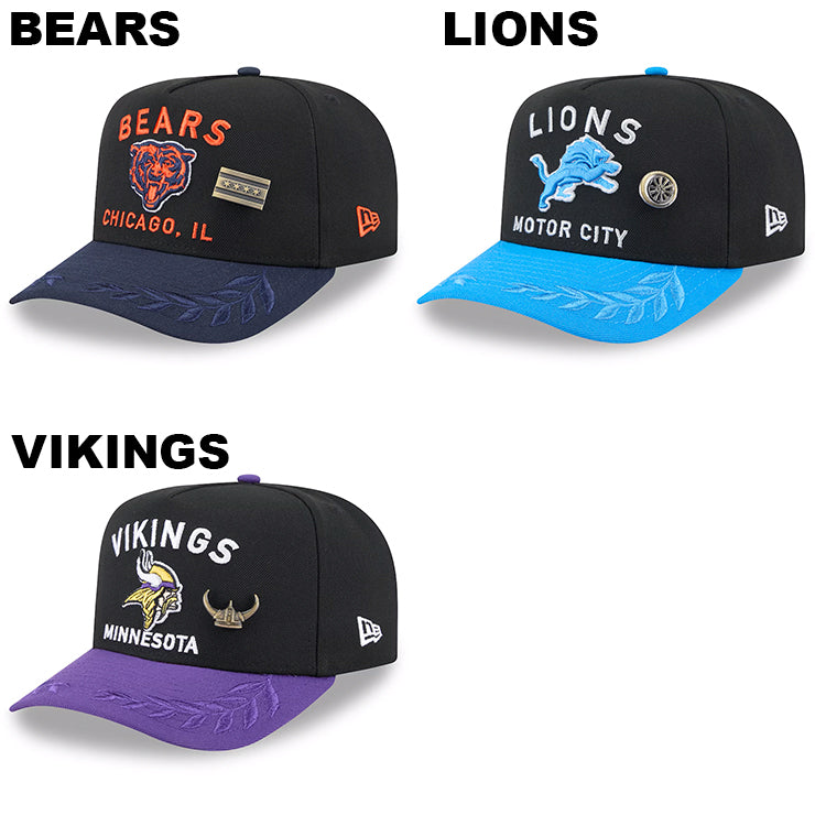 2025 NFL ドラフト選手着用 ニューエラ キャップ 59FIFTY NFL NFC 2025 ONSTAGE DRAFT A-FRAME FITTED CAP