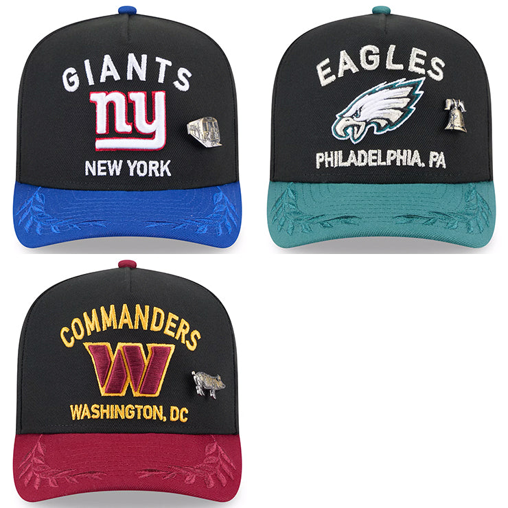 2025 NFL ドラフト選手着用 ニューエラ キャップ 59FIFTY NFL NFC 2025 ONSTAGE DRAFT A-FRAME FITTED CAP