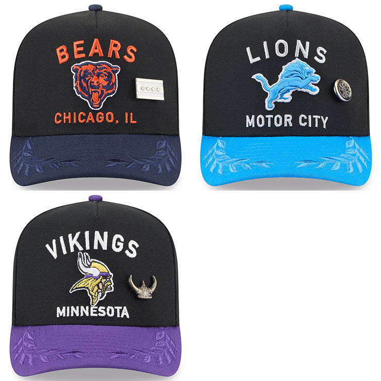 2025 NFL ドラフト選手着用 ニューエラ キャップ 59FIFTY NFL NFC 2025 ONSTAGE DRAFT A-FRAME FITTED CAP