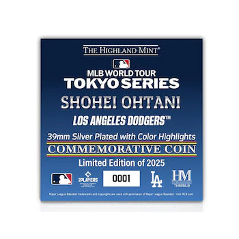2025 東京シリーズ 大谷翔平モデル 海外取寄 記念コイン ロサンゼルス ドジャース