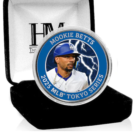 2025 東京シリーズ ムーキー ベッツモデル 海外取寄 記念コイン ロサンゼルス ドジャース