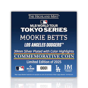 2025 東京シリーズ ムーキー ベッツモデル 海外取寄 記念コイン ロサンゼルス ドジャース