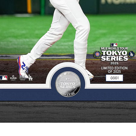 2025 東京シリーズ 大谷翔平 第一号本塁打モデル 海外取寄 額入りコラージュフレーム ロサンゼルス ドジャース