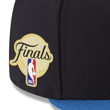 海外取寄 ニューエラ キャップ 59FIFTY オクラホマシティ サンダー 2025 NBA FINALS SIDE PATCH FITTED CAP NAVY