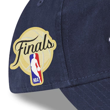 海外取寄 ニューエラ キャップ 9TWENTY オクラホマシティ サンダー 2025 NBA FINALS SIDE PATCH ADJUSTABLE CAP NAVY