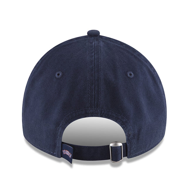 海外取寄 ニューエラ キャップ 9TWENTY オクラホマシティ サンダー 2025 NBA FINALS SIDE PATCH ADJUSTABLE CAP NAVY
