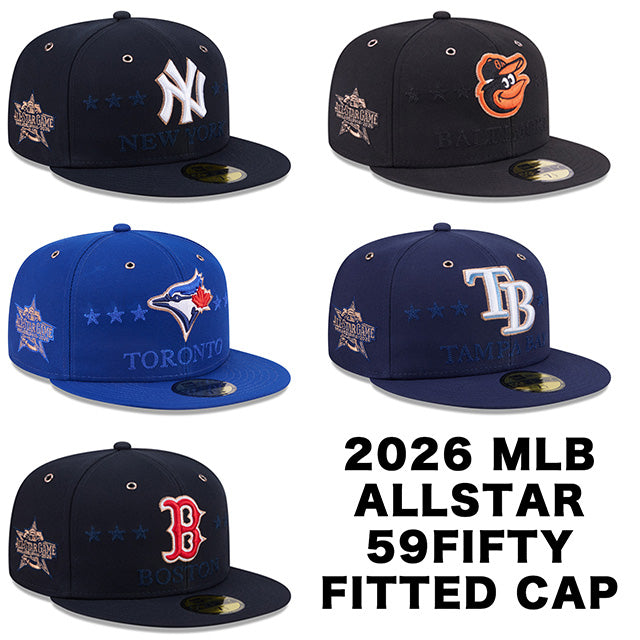 海外取寄 2026 MLB オールスターモデル ニューエラ キャップ 59FIFTY 2026 MLB ALL-STAR GAME FITTED CAP