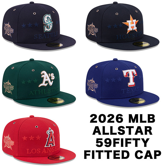 海外取寄 2026 MLB オールスターモデル ニューエラ キャップ 59FIFTY 2026 MLB ALL-STAR GAME FITTED CAP