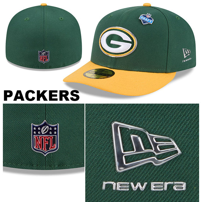 2026 NFL ドラフト選手着用 ニューエラ キャップ 59FIFTY PRECURVED NFL DRAFT FITTED CAP