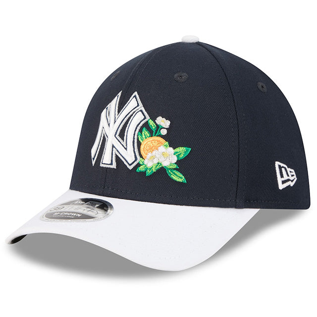 ニューエラ キャップ 海外取寄 39THIRTY M-CROWN ニューヨーク ヤンキース 2026 MLB SPRING TRAINING FLEX FIT CAP NAVY WHITE