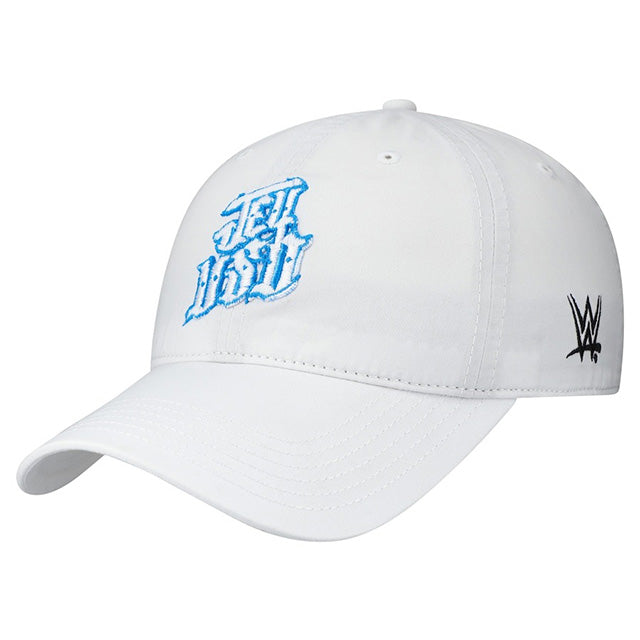 海外取寄 ジェイ ウーソモデル WWE キャップ ストラップバック STACKED WORDMARK TERRA TWILL ADJUSTABLE CAP WHITE