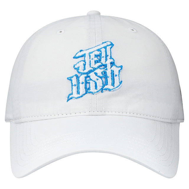 海外取寄 ジェイ ウーソモデル WWE キャップ ストラップバック STACKED WORDMARK TERRA TWILL ADJUSTABLE CAP WHITE