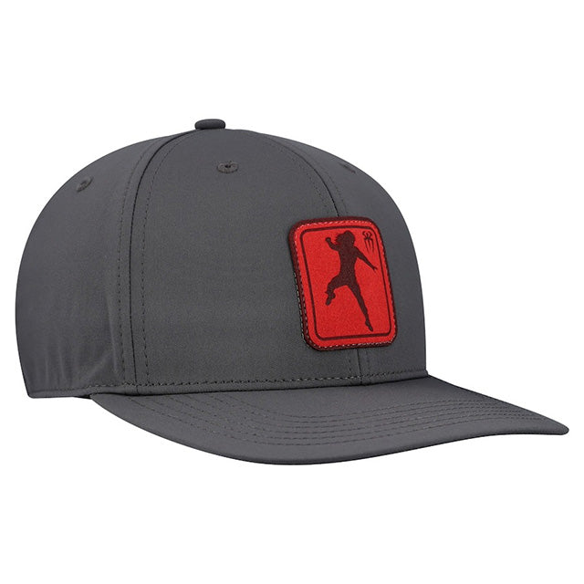 海外取寄 ローマン レインズモデル WWE キャップ スナップバック SILHOUETTE MICROSUEDE PATCH BACK 9 SNAPBACK CAP DARK GREY