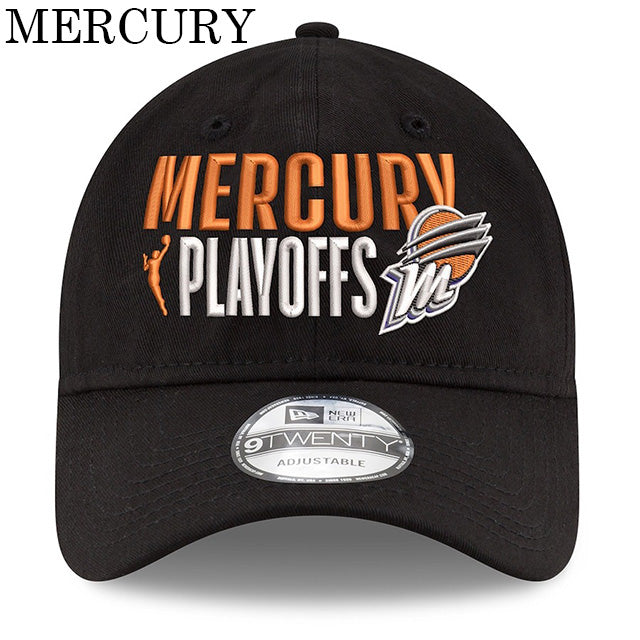 海外取寄 ニューエラ キャップ 9TWENTY ストラップバック 2025 WNBA PLAYOFFS STRAPBACK CAP BLACK
