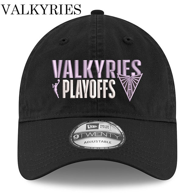 海外取寄 ニューエラ キャップ 9TWENTY ストラップバック 2025 WNBA PLAYOFFS STRAPBACK CAP BLACK