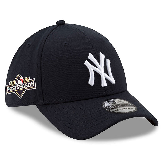 海外取寄 2025 ポストシーズンモデル ニューエラ キャップ 39THIRTY ニューヨーク ヤンキース MLB POSTSEASON FLEX FIT CAP BLACK NEW ERA NEWYORK YANKEES