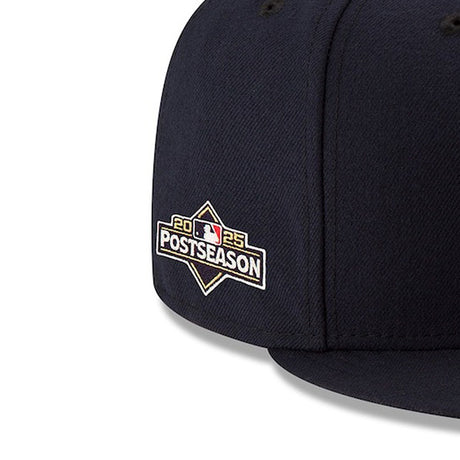 海外取寄 2025 ポストシーズンモデル ニューエラ キャップ 59FIFTY ボストン レッドソックス MLB POSTSEASON AUTHENTIC COLLECTION FITTED CAP NAVY