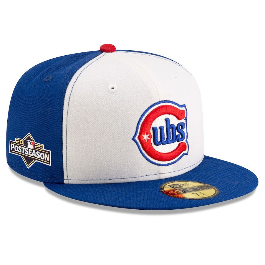 海外取寄 2025 ポストシーズンモデル ニューエラ キャップ 59FIFTY シカゴカブス MLB POSTSEASON AUTHENTIC COLLECTION FITTED CAP ROYAL
