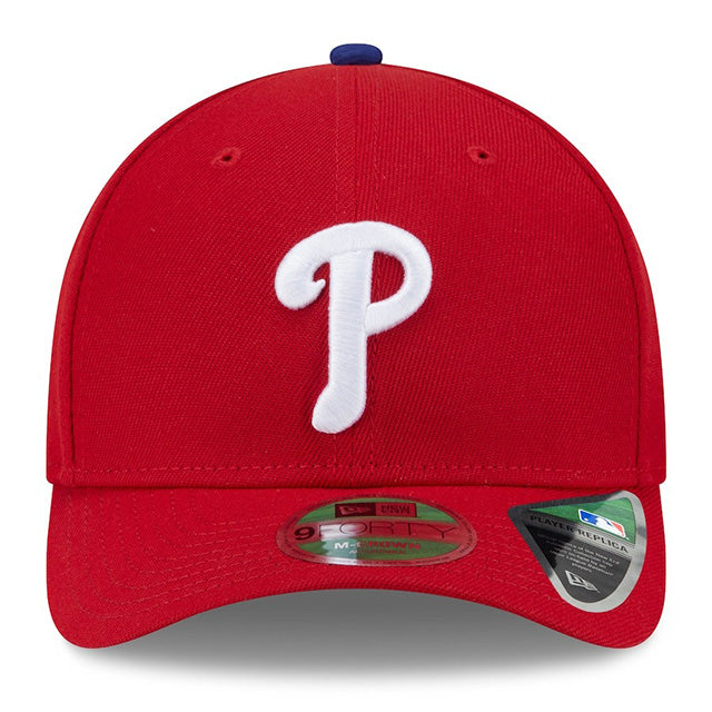 海外取寄 2025 ポストシーズンモデル ニューエラ キャップ 9FORTY M-CROWN フィラデルフィア フィリーズ MLB POSTSEASON SNAPBACK CAP REDff203459764