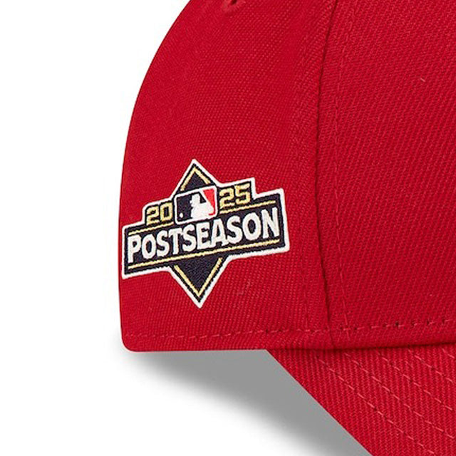 海外取寄 2025 ポストシーズンモデル ニューエラ キャップ 9FORTY M-CROWN フィラデルフィア フィリーズ MLB POSTSEASON SNAPBACK CAP REDff203459764