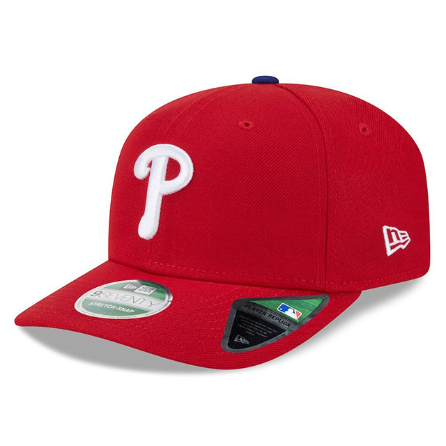 海外取寄 2025 ポストシーズンモデル ニューエラ キャップ 9SEVENTY フィラデルフィア フィリーズ MLB POSTSEASON SNAPBACK CAP RED