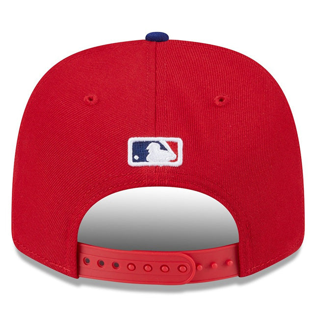 海外取寄 2025 ポストシーズンモデル ニューエラ キャップ 9SEVENTY フィラデルフィア フィリーズ MLB POSTSEASON SNAPBACK CAP RED