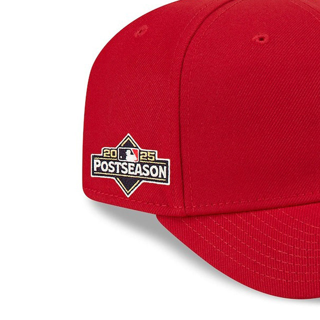 海外取寄 2025 ポストシーズンモデル ニューエラ キャップ 9SEVENTY フィラデルフィア フィリーズ MLB POSTSEASON SNAPBACK CAP RED