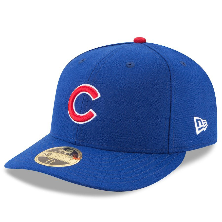 海外取寄 2025 ポストシーズンモデル ニューエラ キャップ LP 59FIFTY シカゴカブス MLB POSTSEASON AUTHENTIC COLLECTION LOW PROFILE FITTED CAP ROYAL
