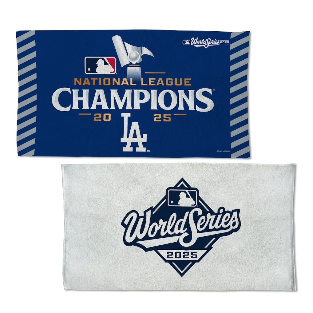 2025 ナショナルリーグチャンピオン 海外取寄 記念タオル ロサンゼルス ドジャース WINCRAFT 2025 NATIONAL LEAGUE CHAMPIONS LOCKER ROOM TOWEL