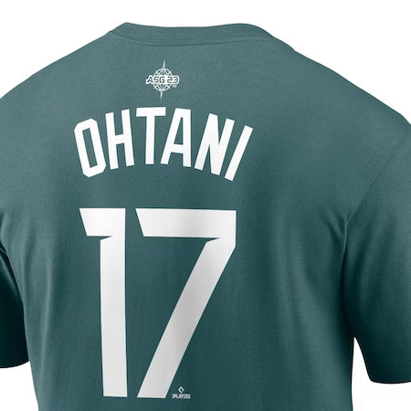 即日発送 大谷翔平モデル NIKE オールスターTシャツ 2023MLB ALL-STAR GAME NAME&NUMBER T-SHIRT TEAL