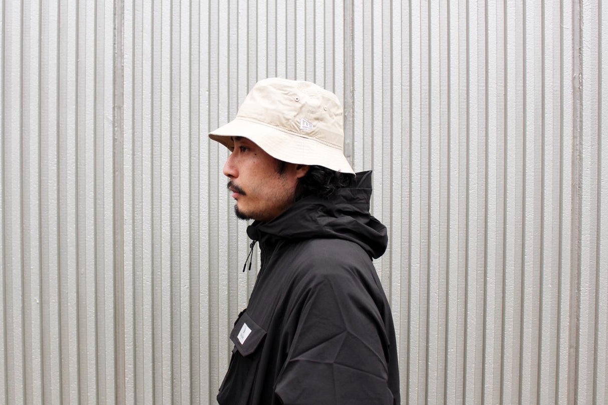 ニューエラ バケットハット TYPE BASIC BLANK BUCKET-01 HAT BEIGE
