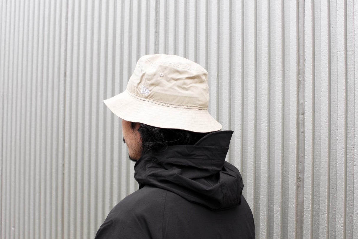 ニューエラ バケットハット TYPE BASIC BLANK BUCKET-01 HAT BEIGE