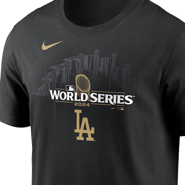 2024 ワールドシリーズモデル ナイキ Tシャツ ロサンゼルス ドジャース MLB WORLD SERIES TROPHY T-SHIRT BLACK