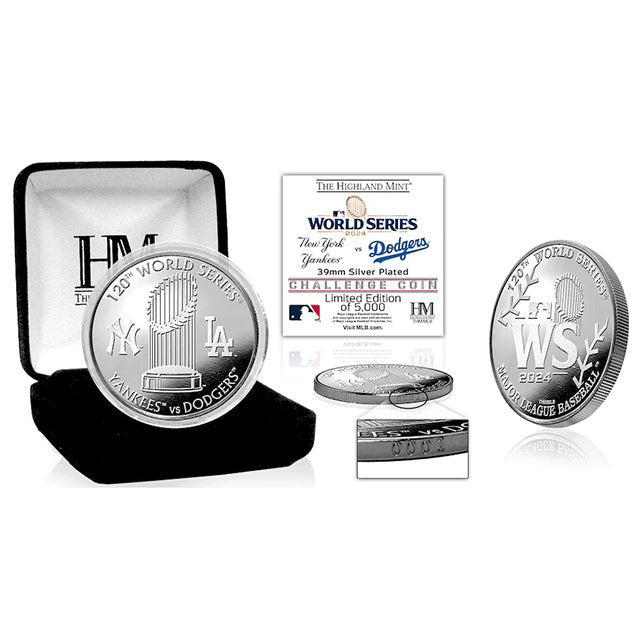 2024 ワールドシリーズモデル 即日発送 記念コイン ロサンゼルス ドジャース ニューヨーク ヤンキース