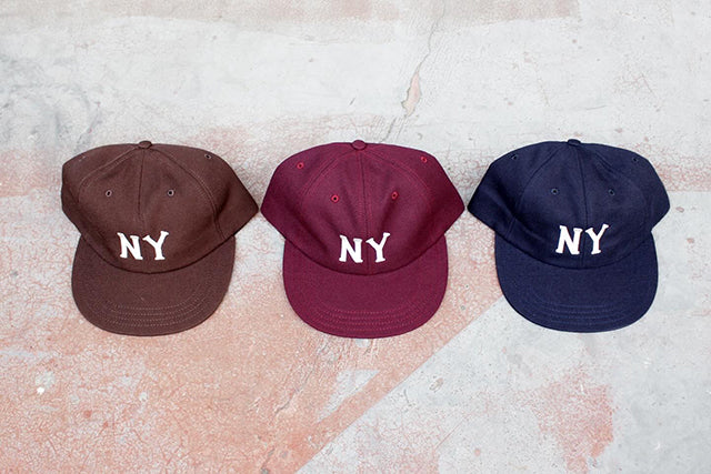 クーパーズタウンボールキャップ ニューヨーク ブラックヤンキース 1936 WOOL SAGE STRAPBACK CAP BROWN