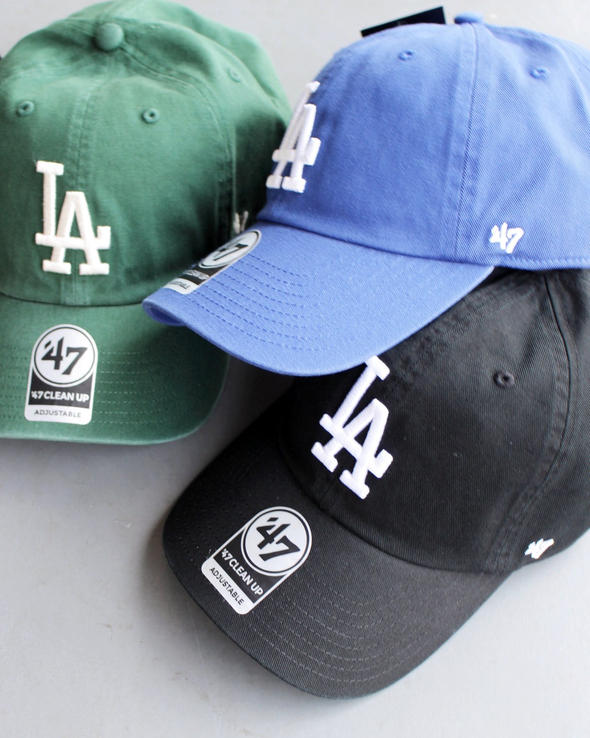 47ブランド キャップ ロサンゼルス ドジャース MLB CLEAN UP ROYAL BLUE