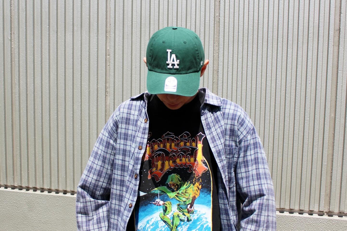 47ブランド キャップ ロサンゼルス ドジャース MLB CLEAN DARK GREEN
