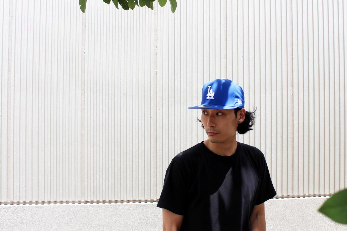 ニューエラ アウトドア キャップ 59FIFTY ロサンゼルス ドジャース MLB TECH AIR FITTED CAP ROYAL BLUE