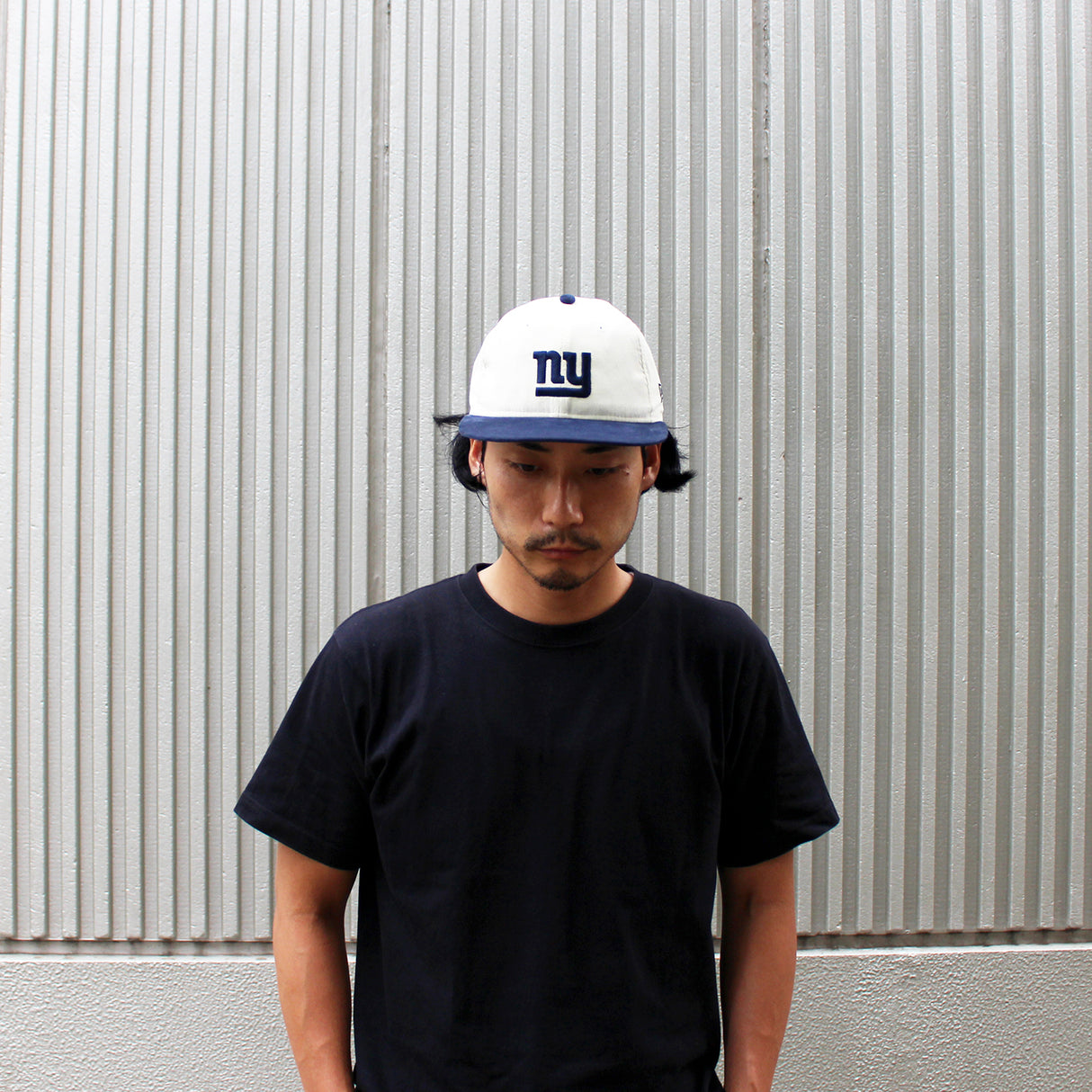 Powered by GORO NAKATSUGAWA ニューエラ キャップ RC9FIFTY ニューヨーク ジャイアンツ NFL CORDUROY SNAPBACK CAP IVORY-NAVY