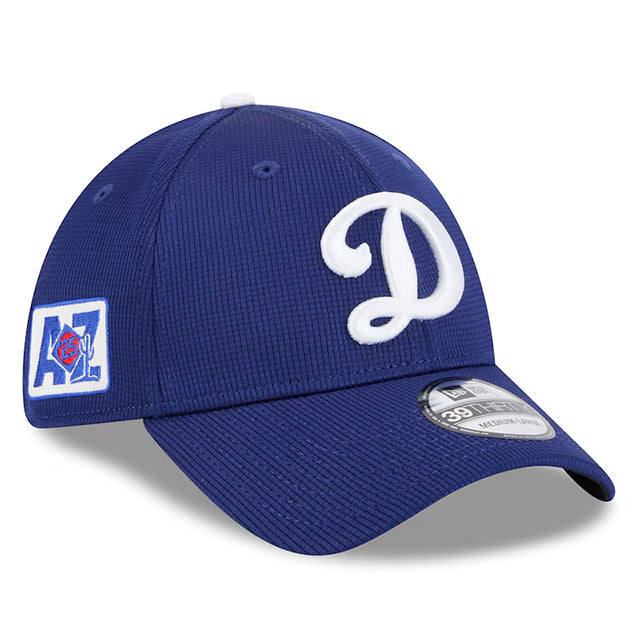 ニューエラ キャップ 海外取寄 39THIRTY ロサンゼルス ドジャース 2025 MLB SPRING TRAINING BP FLEX FIT CAP ROYAL BLUE